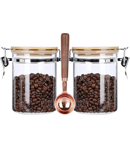 コーヒーミル　豆保存容器付 Amazon | コーヒー豆保存容器2個セット 手動コーヒーミル対応
